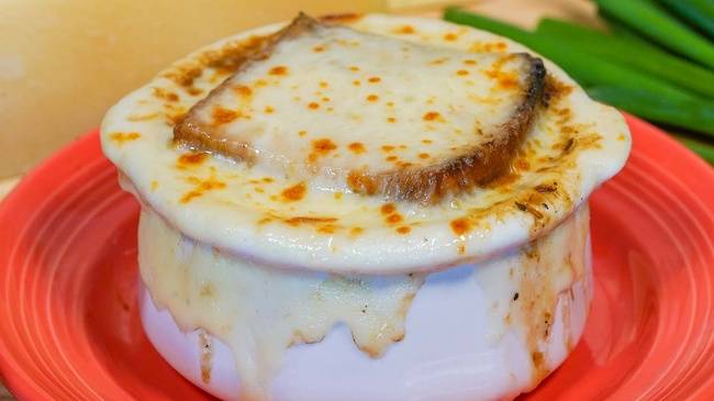 Order FRENCH ONION SOUP food online from Melt Bar & Grilled store, Lakewood on bringmethat.com