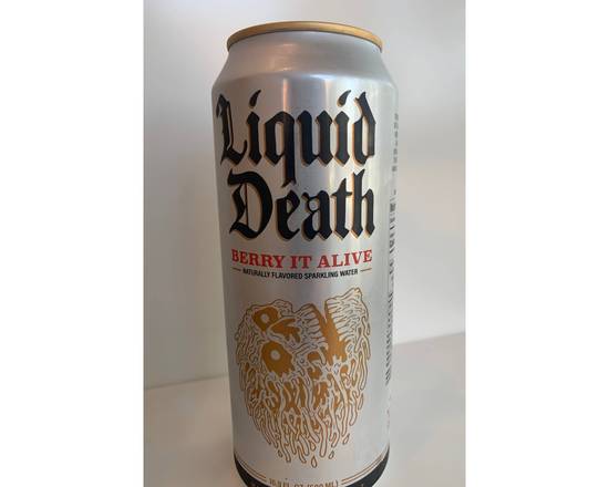 Order Liquid Death _ Berry it Alive   500ml food online from L'Artisan Cafe &amp; Bakery store, Providence on bringmethat.com