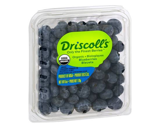 Order Driscoll's · Organic Blueberries (6 oz) food online from Shaw's store, Newburyport on bringmethat.com