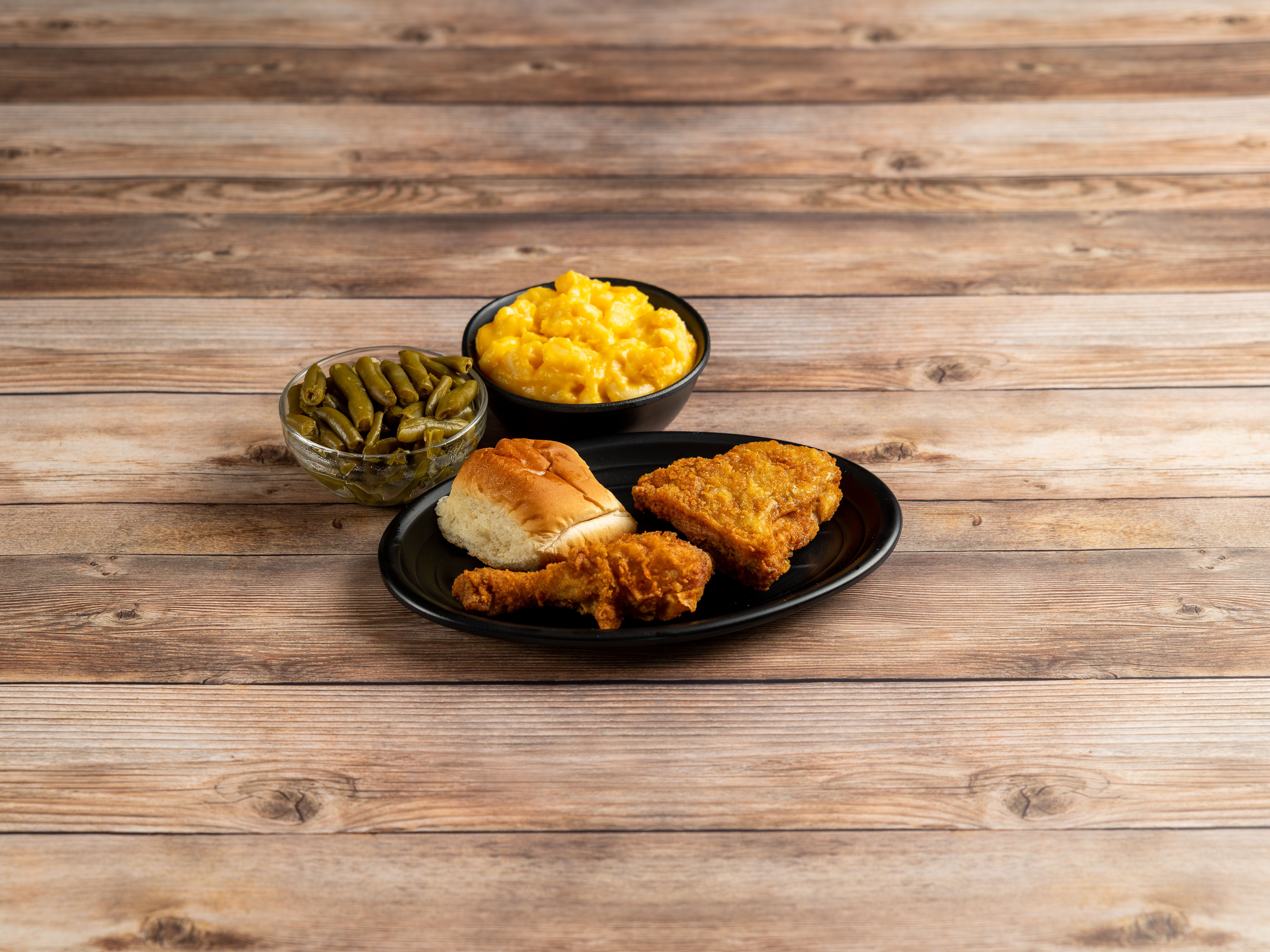 Order 2 Piece Chicken Meal food online from Brown's store, Charlottesville on bringmethat.com