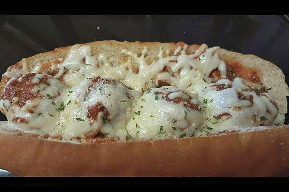 Order Meatball Parmesan Sub food online from Dolce Vita World Bistro store, Syracuse on bringmethat.com