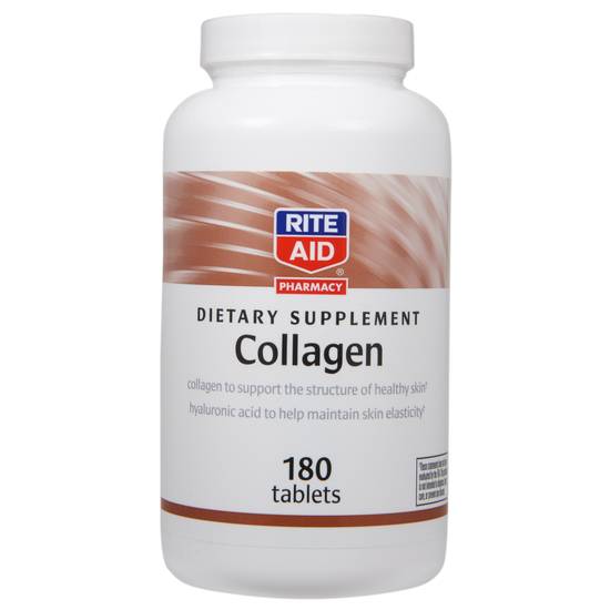 Order Rite Aid Collagen Tablets (180 ct) food online from Rite Aid store, Palm Desert on bringmethat.com