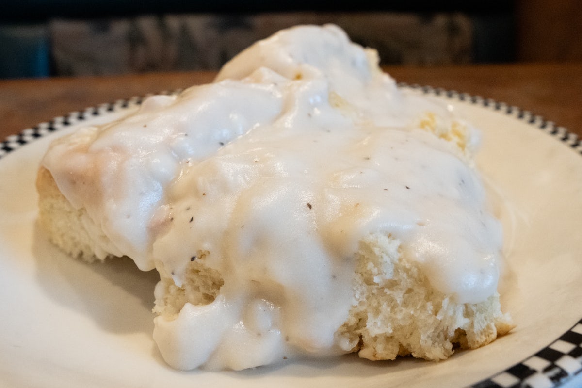 Order Biscuits & Gravy food online from Black Bear Diner store, Signal Hill on bringmethat.com