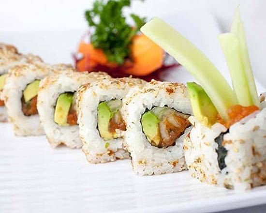 Order Spicy Tuna Roll food online from Kumori Sushi & Teppanyaki store, McAllen on bringmethat.com