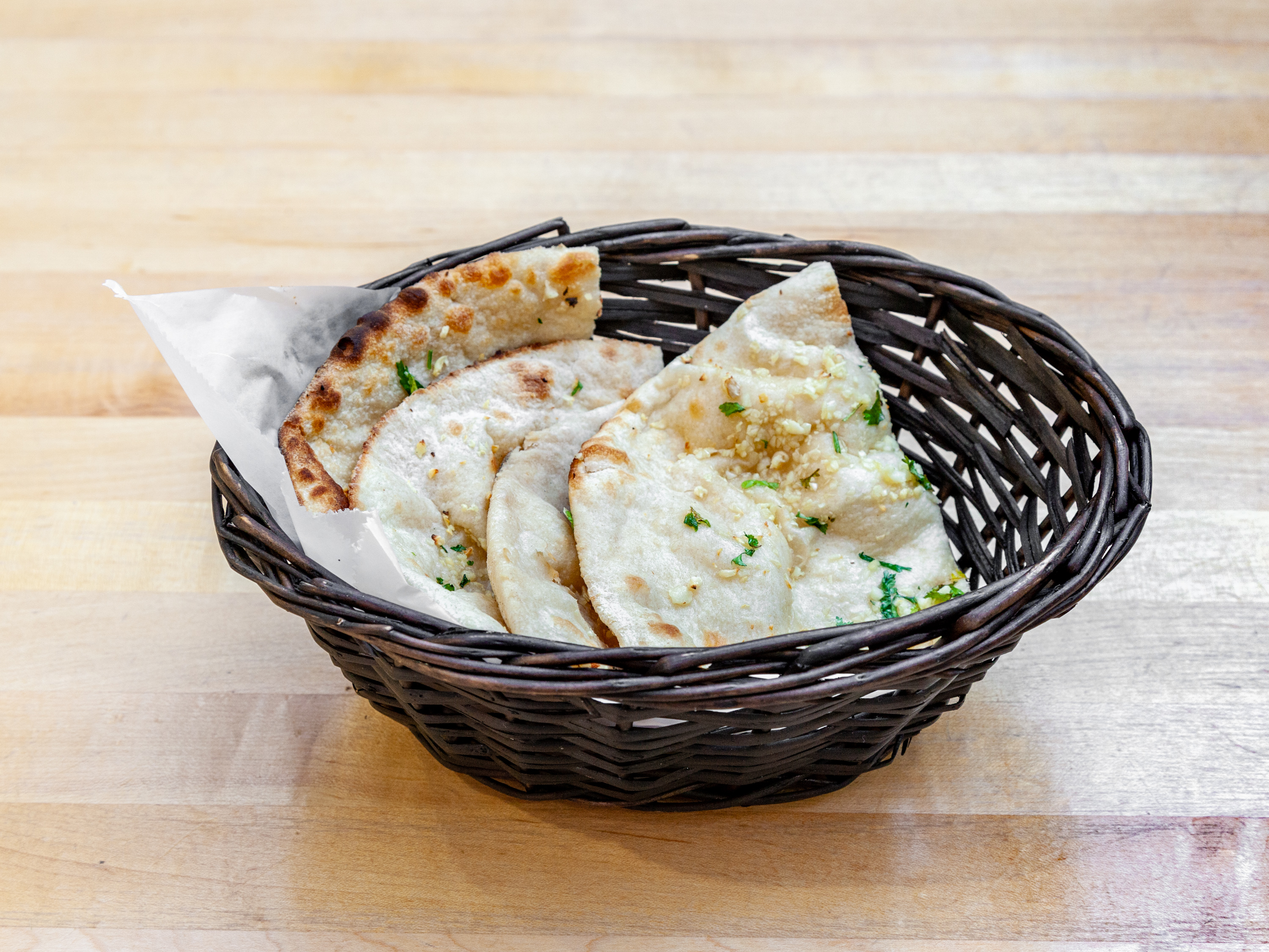 Order Garlic Naan food online from Chakra store, Bellevue on bringmethat.com