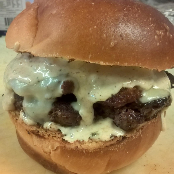 Order Mushroom and Swiss Burger food online from Pigs On A Wing store, Lindenhurst on bringmethat.com