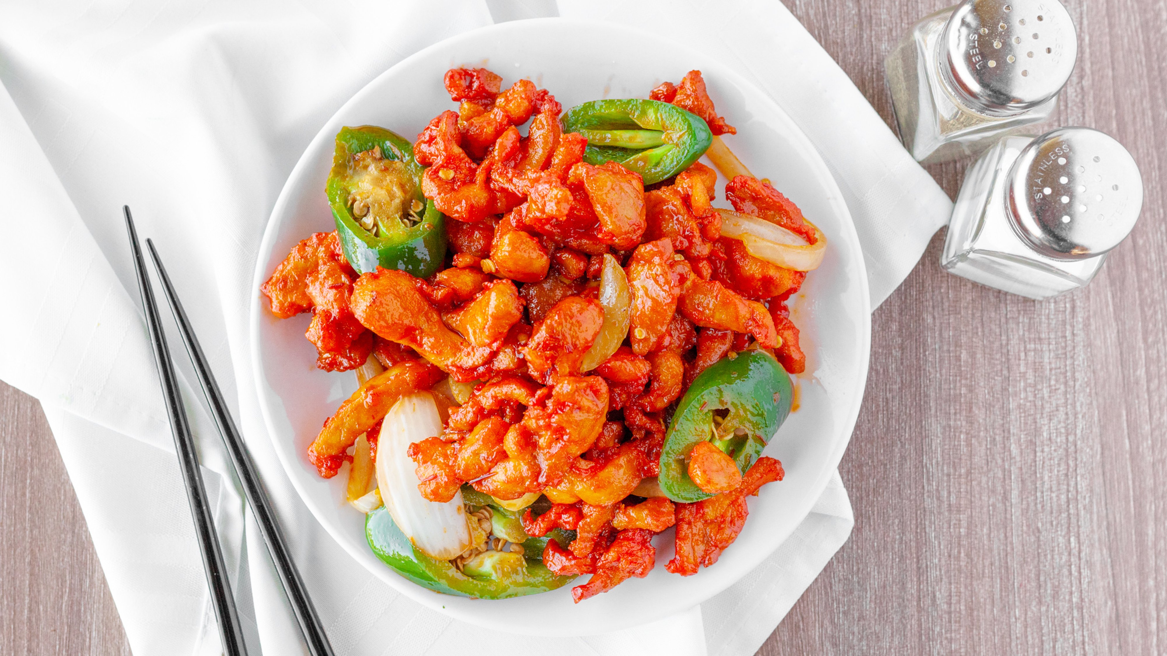 Order Spicy Chicken food online from Panda Wok store, Lancaster on bringmethat.com
