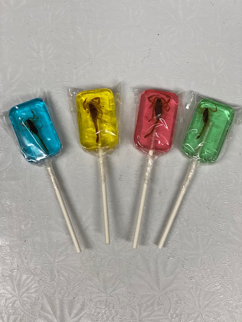 Order HotLix Scorpion Lollipop food online from Chocolate Boutique store, Pittsburgh on bringmethat.com