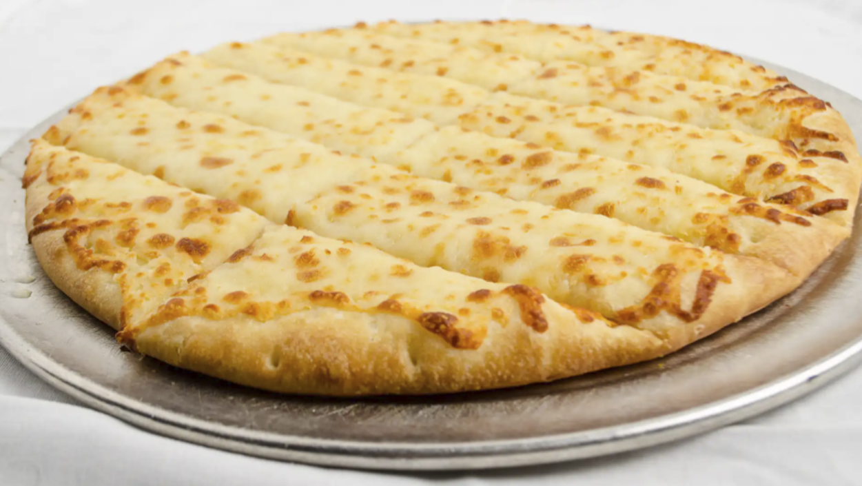 Order Garlic Cheese Bread Pizza  food online from All Star Bowl store, Indianapolis on bringmethat.com