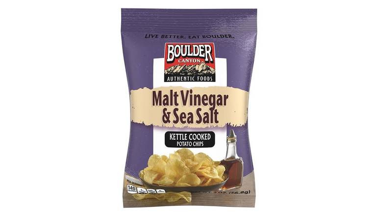 Order Boulder Canyon - Malt Vinegar & Sea Salt food online from Hangry Burger store, Boulder on bringmethat.com