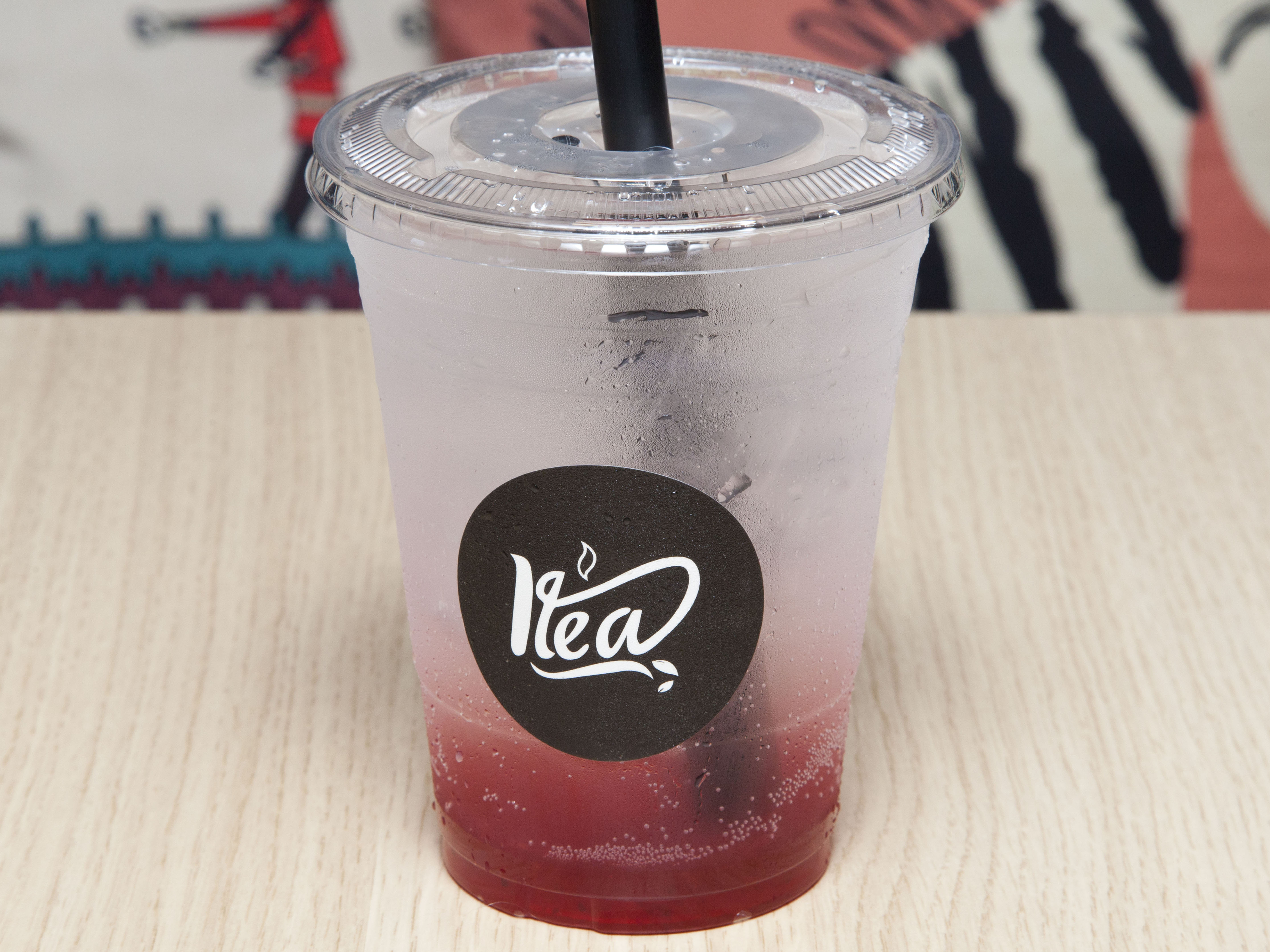 Order Large Strawberry Soda food online from Itea Boba And Dessert store, Las Vegas on bringmethat.com