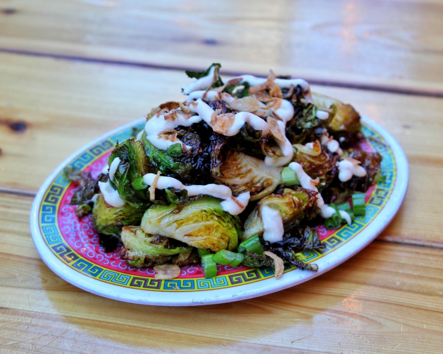 Order Fried Brussels food online from Ramen-San Whisky Bar store, Chicago on bringmethat.com