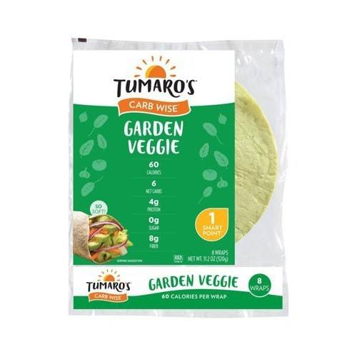Order Tumaro's · Carb Wise Garden Veggie Wraps (11.2 oz) food online from Safeway store, Rehoboth Beach on bringmethat.com