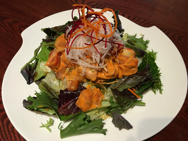 Order Sashimi Salad food online from Kobe Restaurant store, Bellevue on bringmethat.com