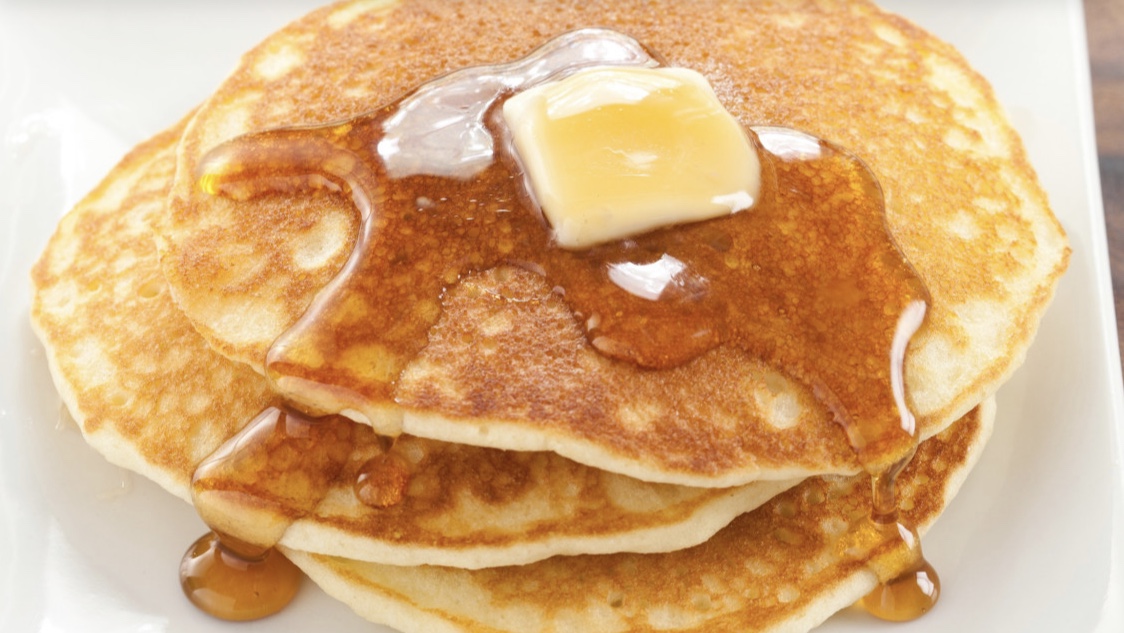 Order 3 Piece Buttermilk Pancakes food online from Frank's Philly Cheesesteaks store, New York on bringmethat.com