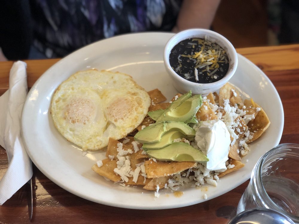 Order Chilaquiles food online from North Bay Cafe store, Petaluma on bringmethat.com