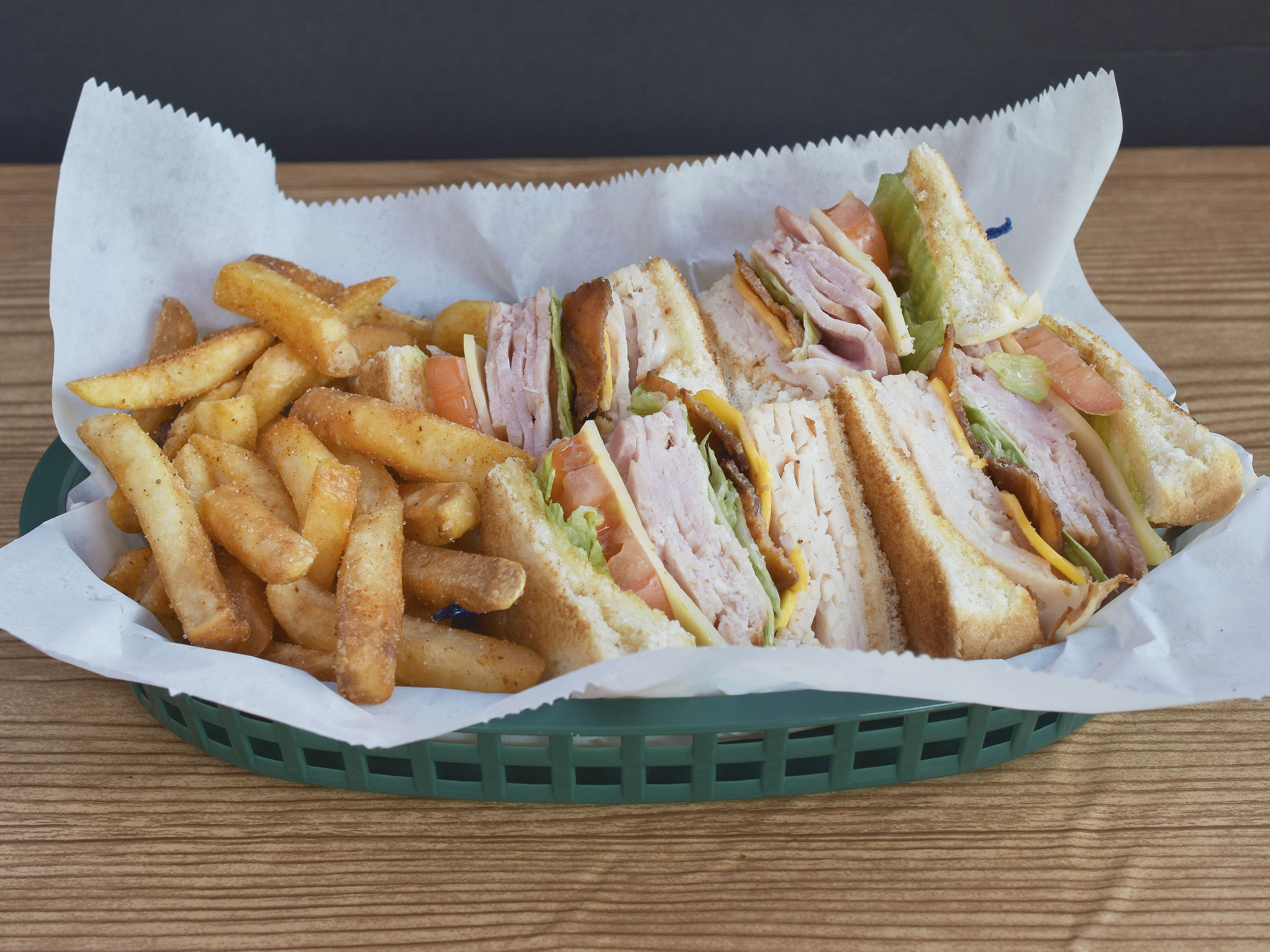 Order Club Sandwich food online from Breakers Sports Grill store, Henrico on bringmethat.com