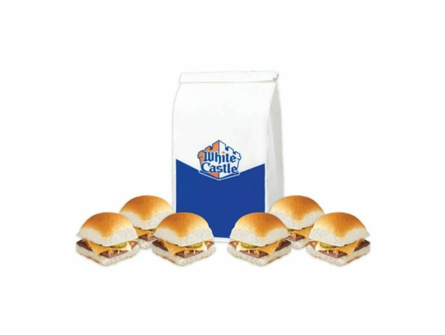 Order CHEESE SLIDER SACK food online from White Castle store, Troy on bringmethat.com