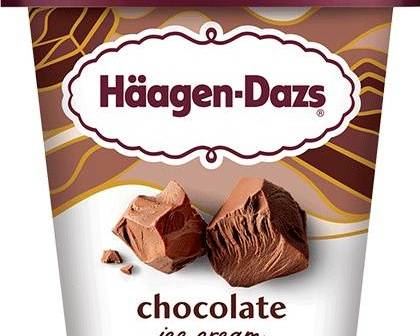 Order Haagen- Dazs Choclate Ice Cream 1 Pint  food online from Pit Stop Liquor Mart store, El Monte on bringmethat.com