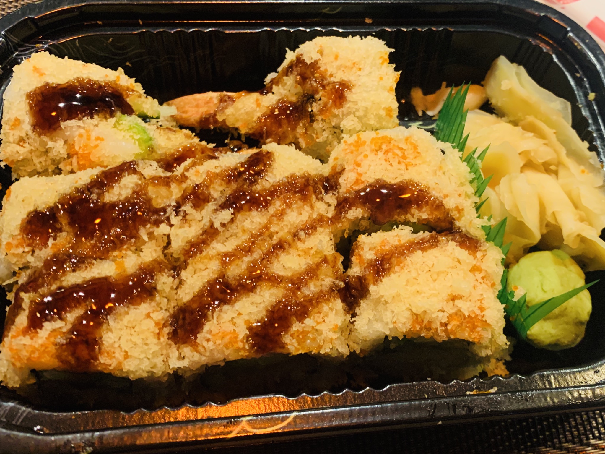 Order 2. Crunchy Roll food online from Tomodachi Japanese Steakhouse & Sushi Bar store, Royersford on bringmethat.com