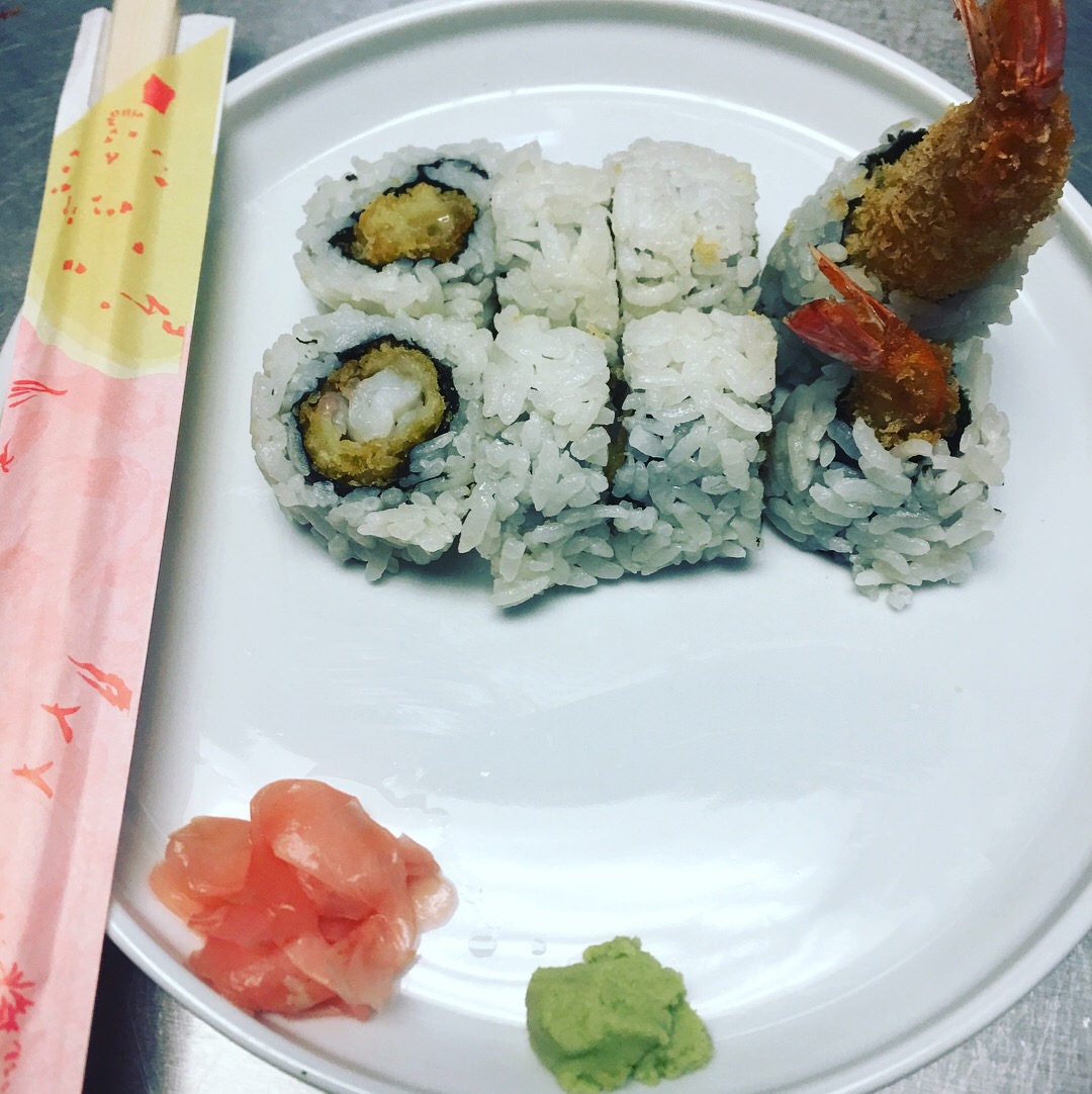 Order Shrimp Tempura Roll food online from Oec Japanese Express store, Madison on bringmethat.com
