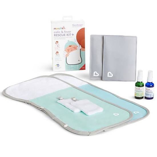 Order Munchkin® TheraBurpee™ 8-Piece Colic and Fever Rescue Kit with Essential Oils food online from Bed Bath & Beyond store, Lancaster on bringmethat.com