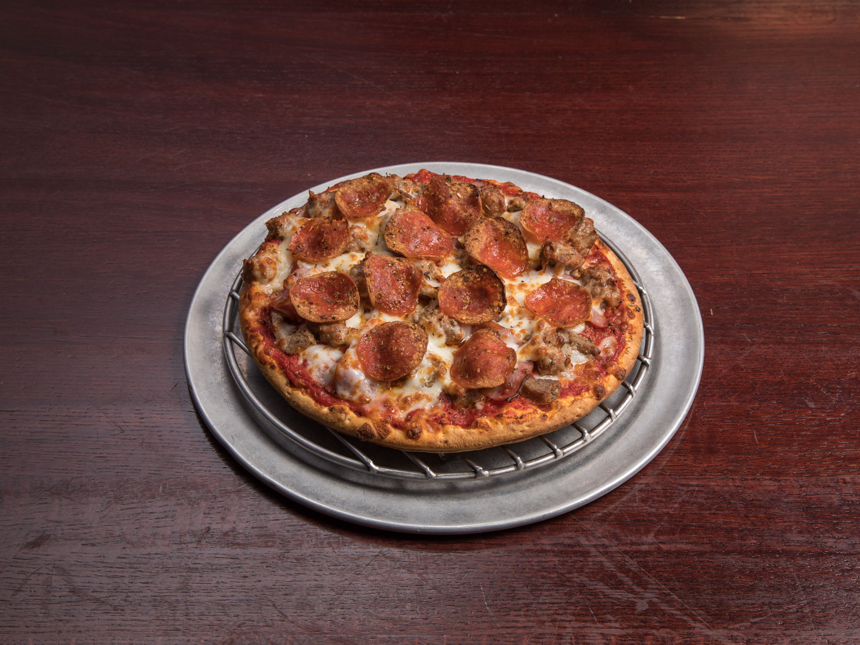 Order Meat Lover Pizza food online from Vito's Pizza Place & Italian store, Mesa on bringmethat.com