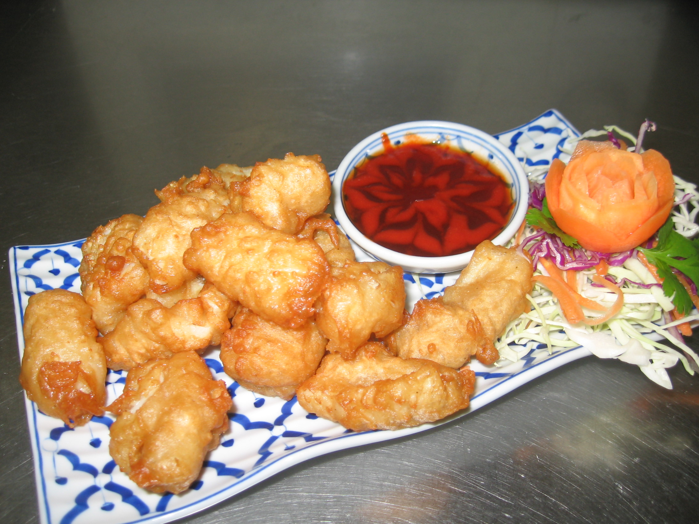 Order Calamari  food online from Thai Orchid Restaurant store, ADDISON on bringmethat.com