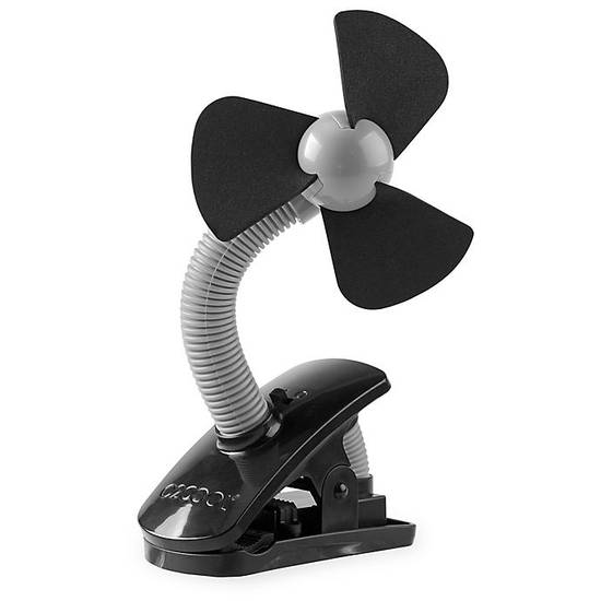 Order O2COOL® 4-Inch Stroller Clip Fan in Black food online from Bed Bath & Beyond store, Lancaster on bringmethat.com