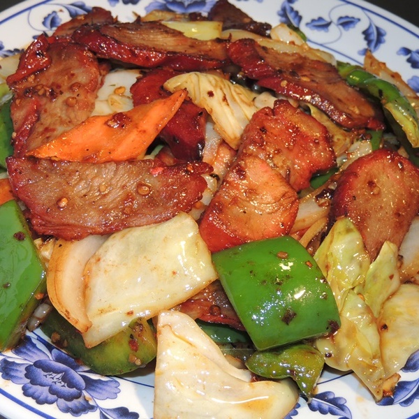 Order Twice Cooked Pork food online from Red Dragon Express store, Laveen on bringmethat.com