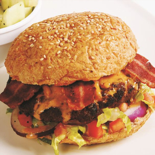 Order Premium Burger food online from Muscle Maker Grill store, Antioch on bringmethat.com
