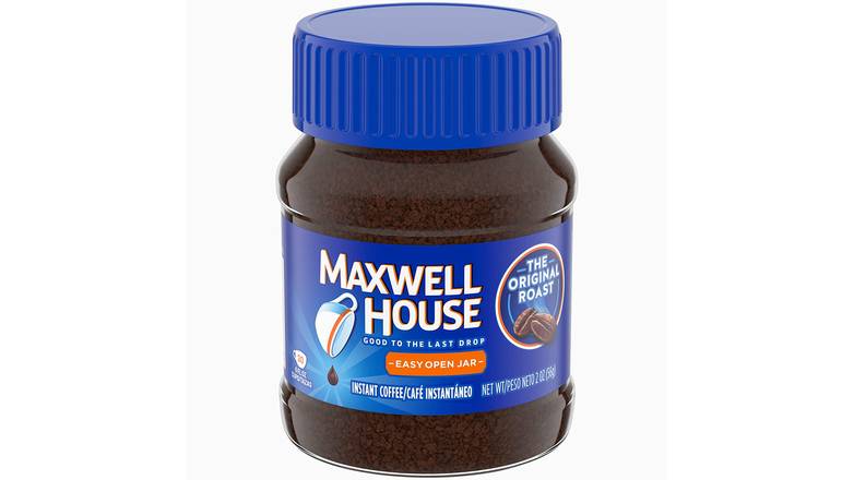 Order Maxwell Rich Instant Coffee  2 Oz food online from Valero Food Mart store, Murrayville on bringmethat.com