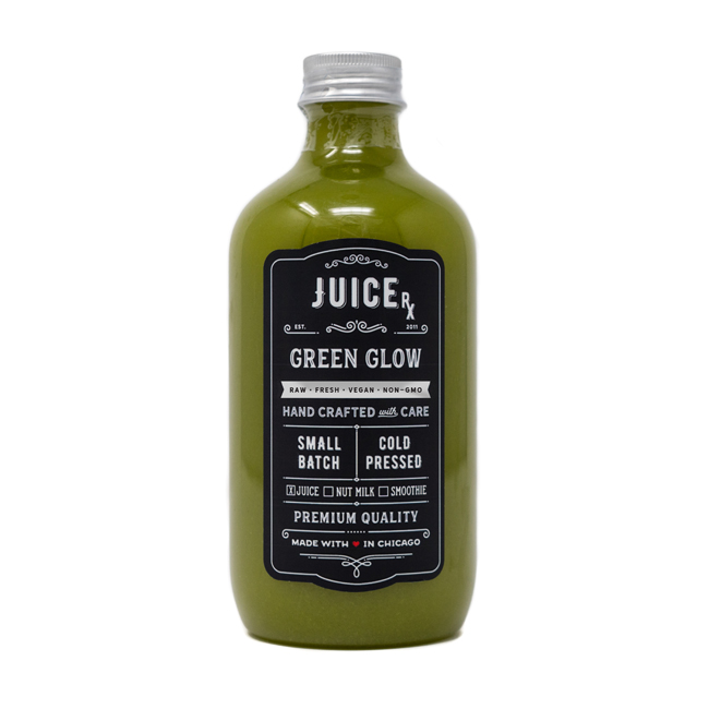 Order Green Glow food online from Juicerx store, Chicago on bringmethat.com