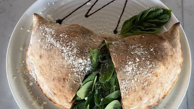Order Vegeteriana Calzone food online from Midici The Neapolitan Pizza Company store, San Mateo on bringmethat.com