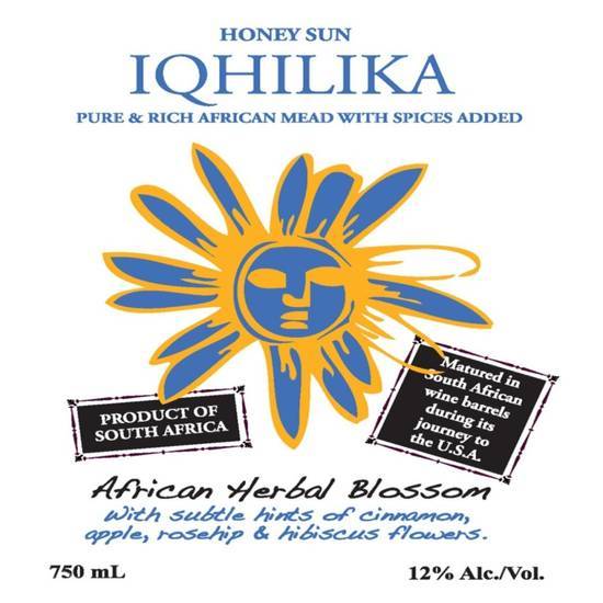 Order Makana iQhilika: African Herbal Blossom 750mL Bottle food online from Bottlebox store, Norfolk on bringmethat.com
