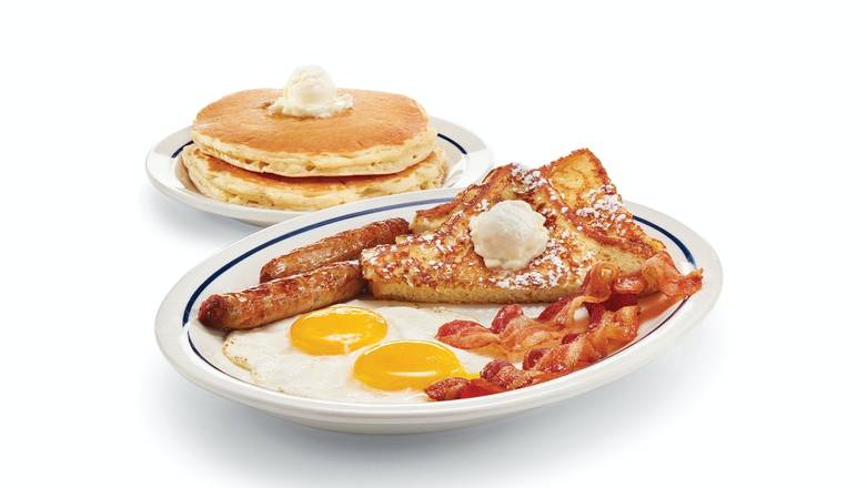 Order NEW! Split Decision Breakfast food online from Ihop store, Yonkers on bringmethat.com