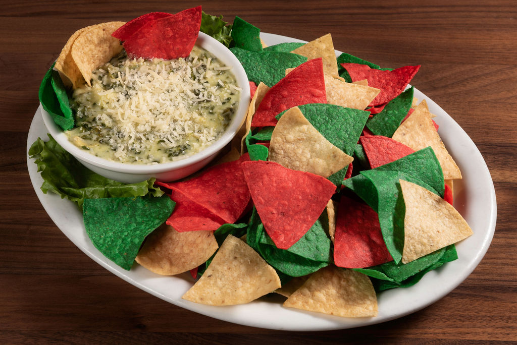 Order Spinach Artichoke Dip food online from Naples Rib Co store, Long Beach on bringmethat.com