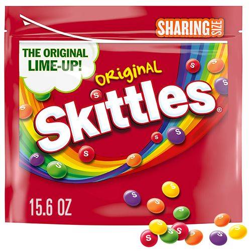 Order Skittles Original Fruity Candy, Sharing Size - 15.6 oz food online from Walgreens store, Monroe on bringmethat.com