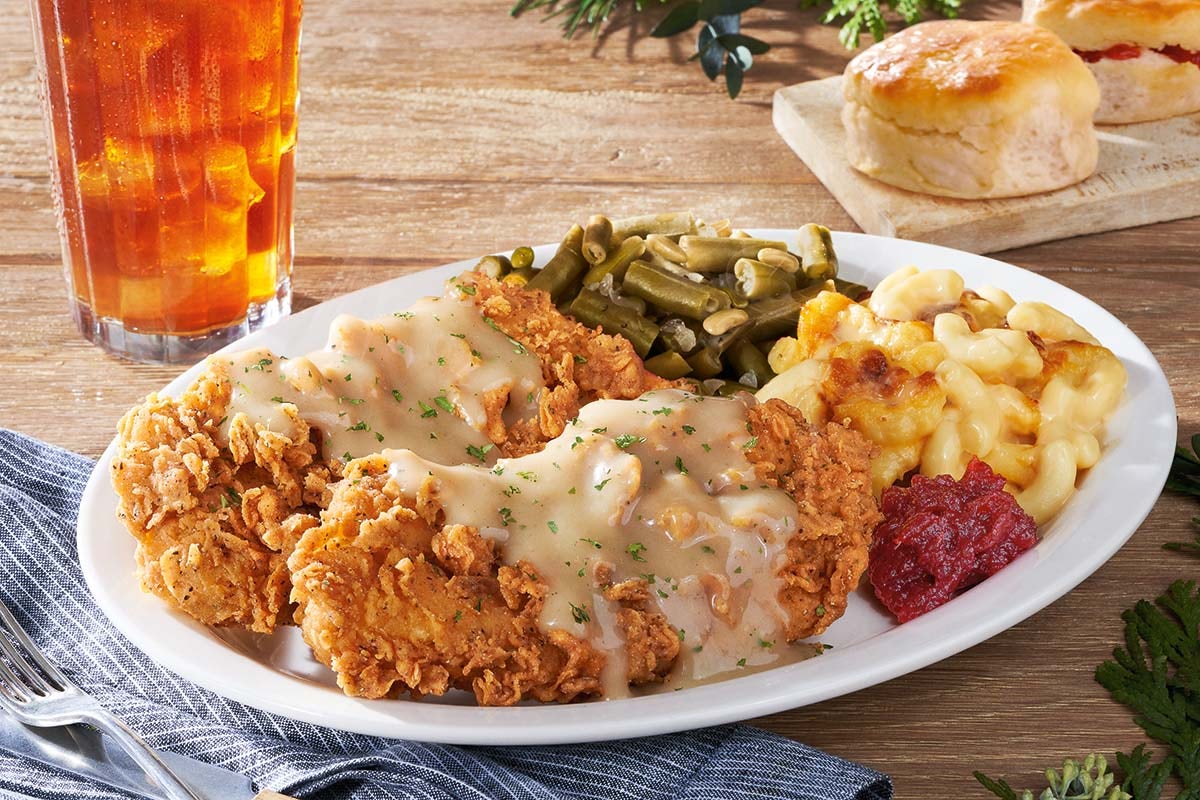 Order Country Fried Turkey  food online from Cracker Barrel store, Erie on bringmethat.com