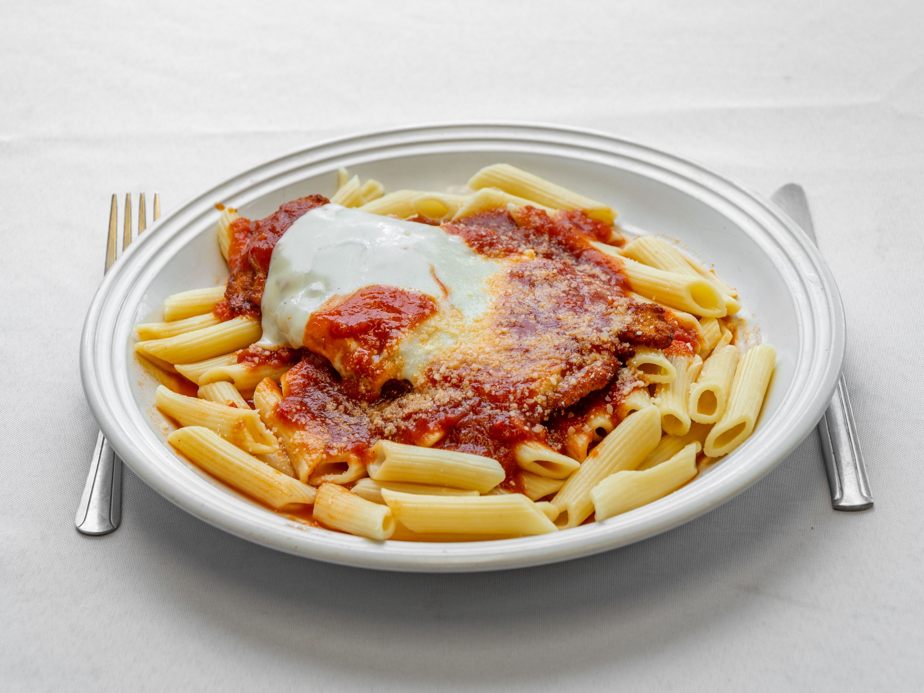 Order Chicken Parmigiana Lunch food online from Marco's Deli store, Metuchen on bringmethat.com