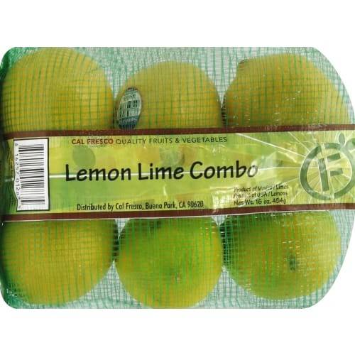 Order Cal Fresco · Lemon Lime Combo (16 oz) food online from Safeway store, Kailua on bringmethat.com