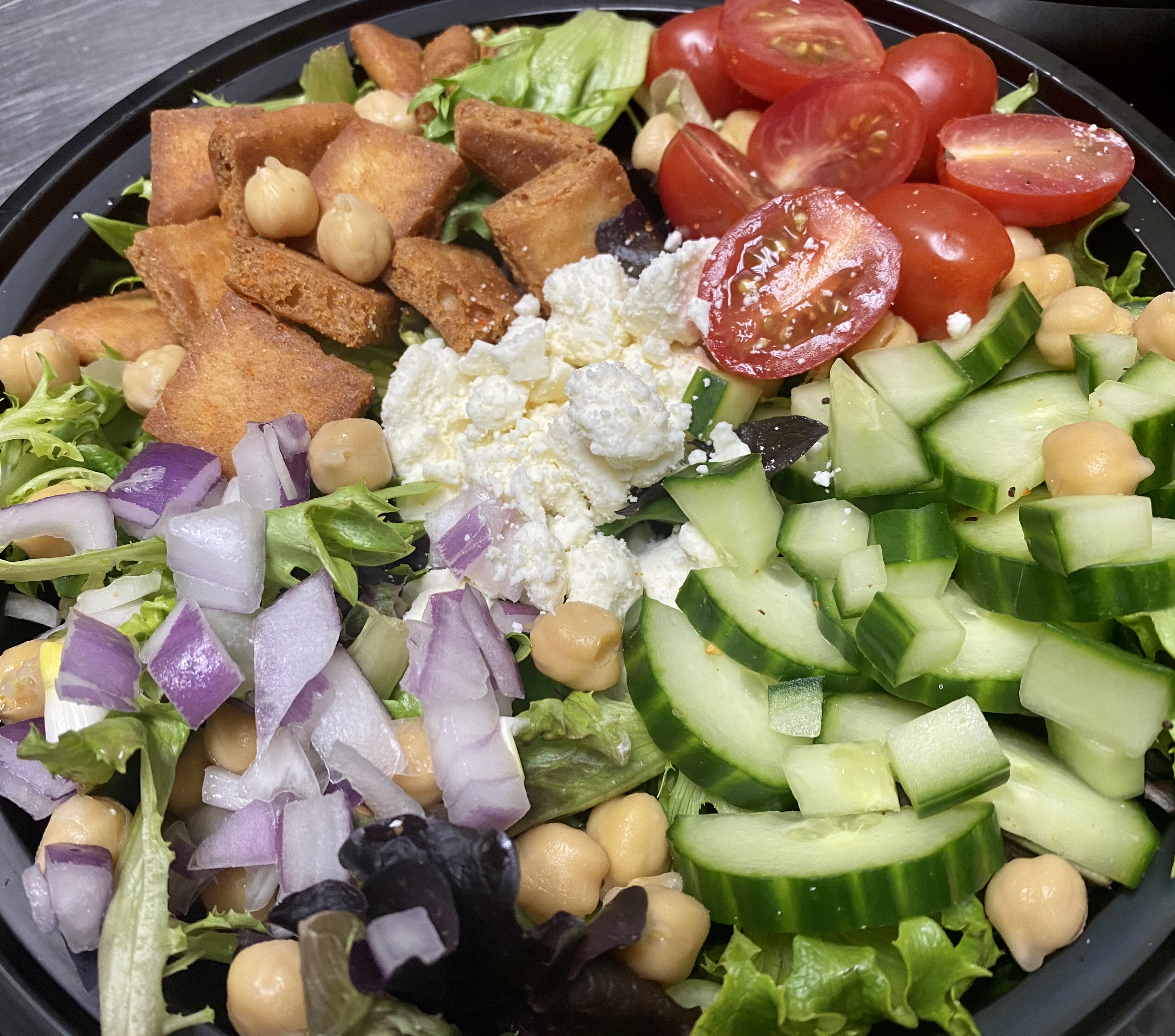 Order Mediterranean Salad food online from Tv Deli & Diner store, Trenton, MI on bringmethat.com