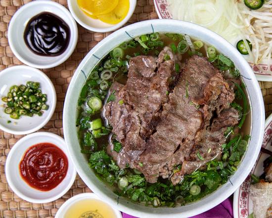 Order SP2 Thin Beef Belly Pho food online from Pho420saigon store, Palisades Park on bringmethat.com