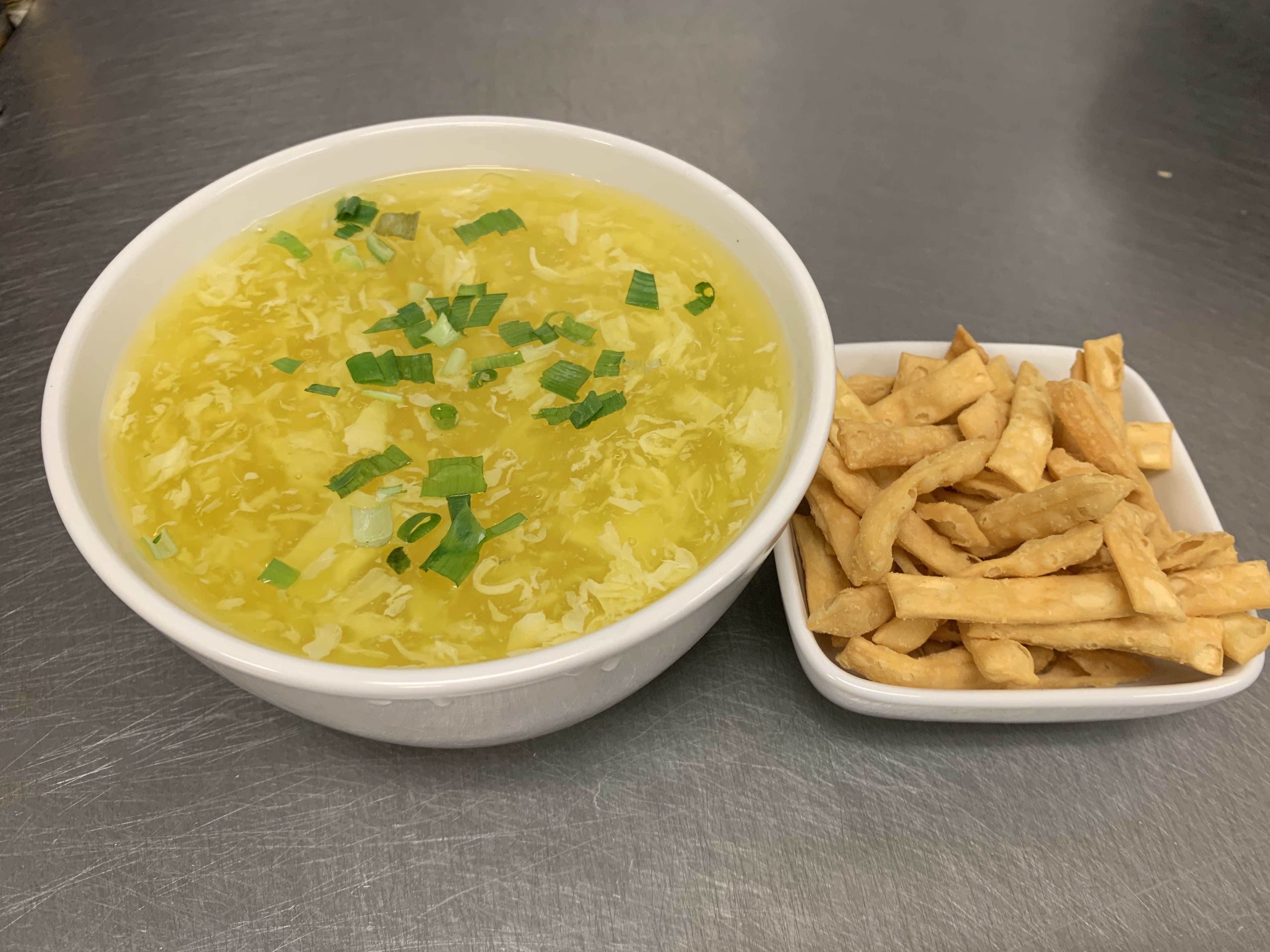 Order Egg Drop Soup food online from China Wok store, Owings Mills on bringmethat.com