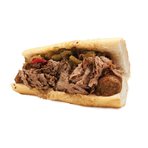 Order 6" Combo (Beef and Sausage) food online from Fontanos Subs store, Chicago on bringmethat.com