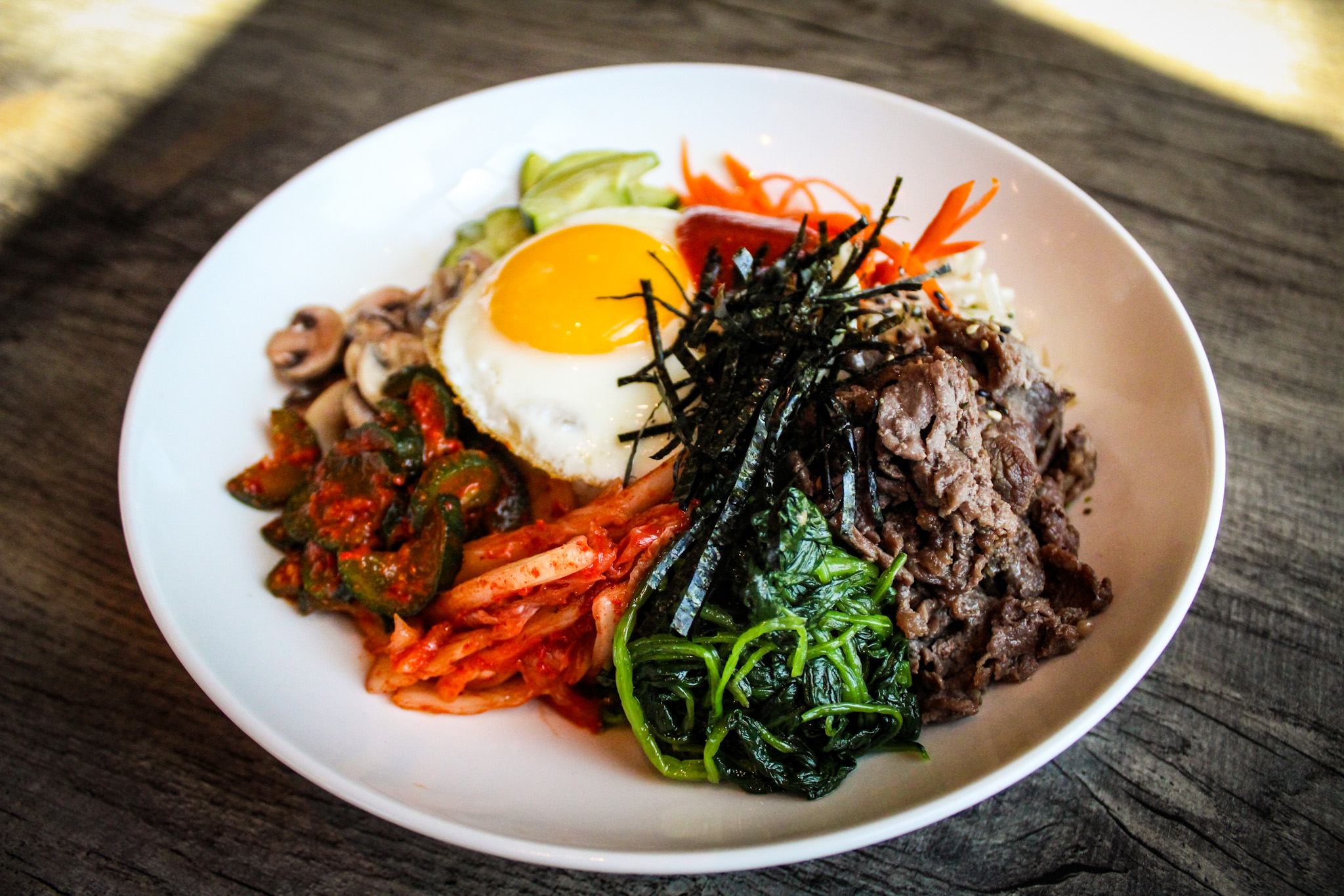 Order Build Your Own Bibimbap Bowl food online from Pokeport store, Temecula on bringmethat.com