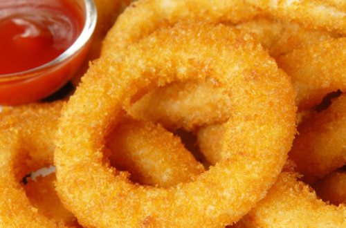 Order Onion Rings food online from Six Corners Café store, North Bergen on bringmethat.com
