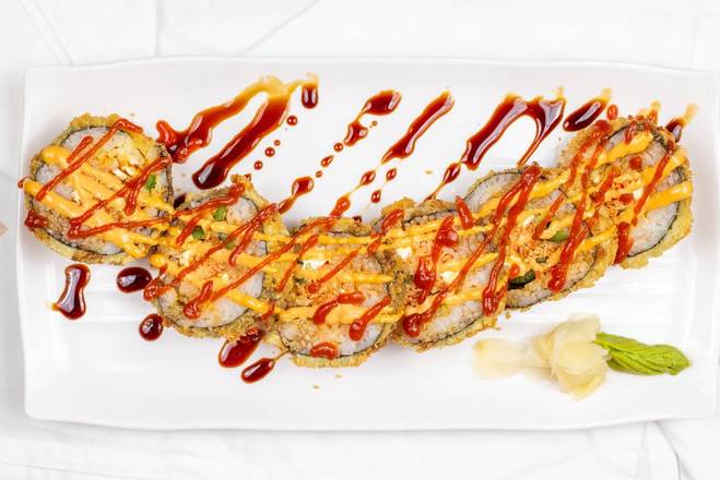 Order House Special Roll food online from Sushi House Mom's store, El Paso on bringmethat.com