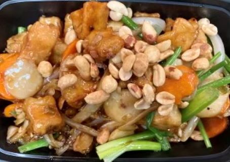Order Kung Pao Vegetarian food online from Secret Sauce Wok & Grill store, Carlsbad on bringmethat.com