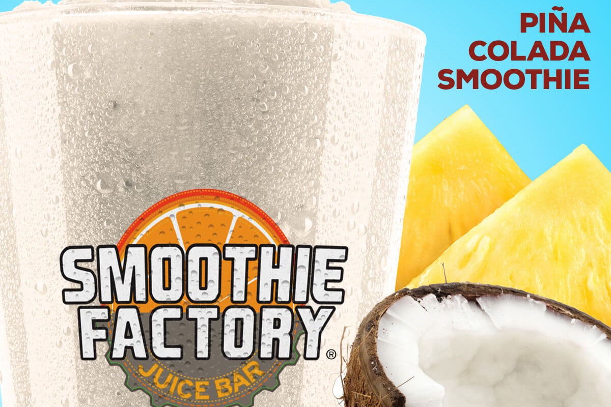 Order Pina Colada food online from Smoothie Factory store, Dallas on bringmethat.com